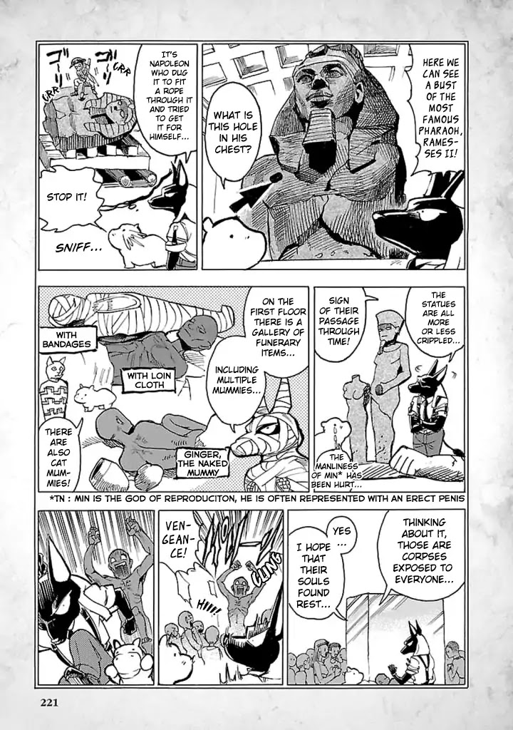 The Blue Eye of Horus Chapter 14.5 page 2 - Chapter 14.5: Anubis knows everything! #3