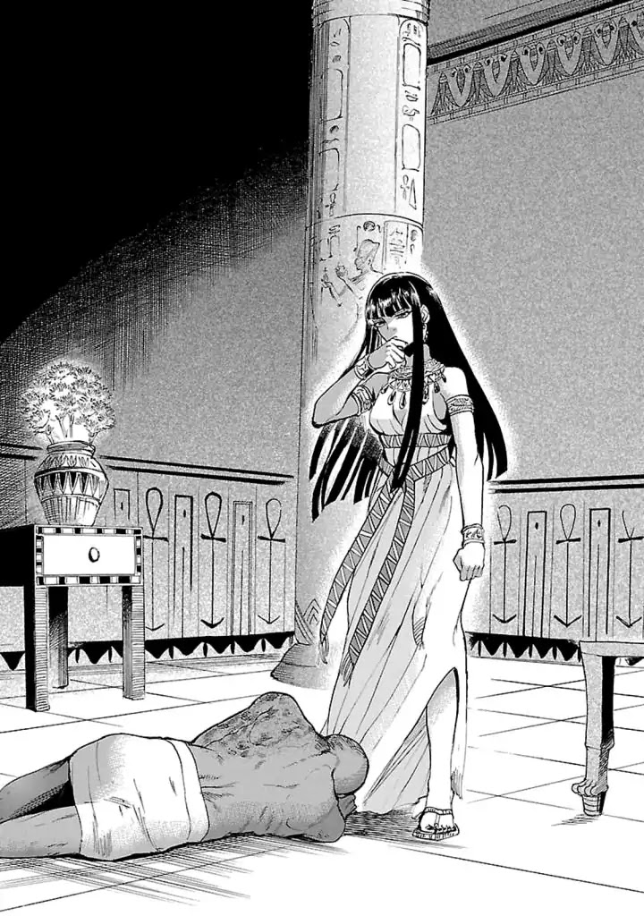 The Blue Eye of Horus Chapter 14 page 35 - Chapter 14: A kiss at sunset