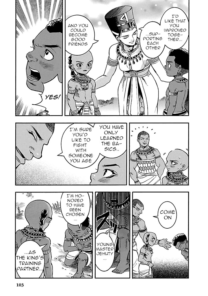 The Blue Eye of Horus Chapter 17 page 11 - Chapter 17: The requirement to become a pharaoh