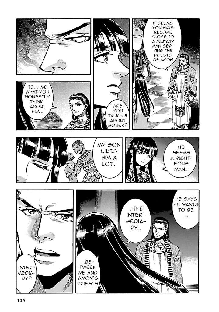 The Blue Eye of Horus Chapter 17 page 23 - Chapter 17: The requirement to become a pharaoh