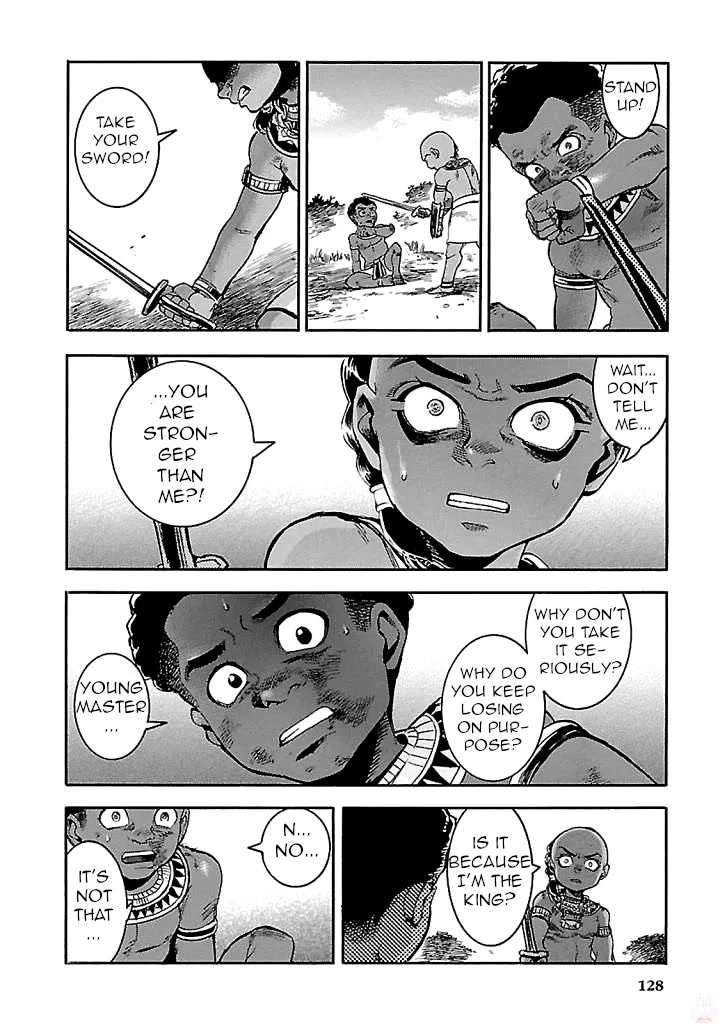 The Blue Eye of Horus Chapter 17 page 36 - Chapter 17: The requirement to become a pharaoh