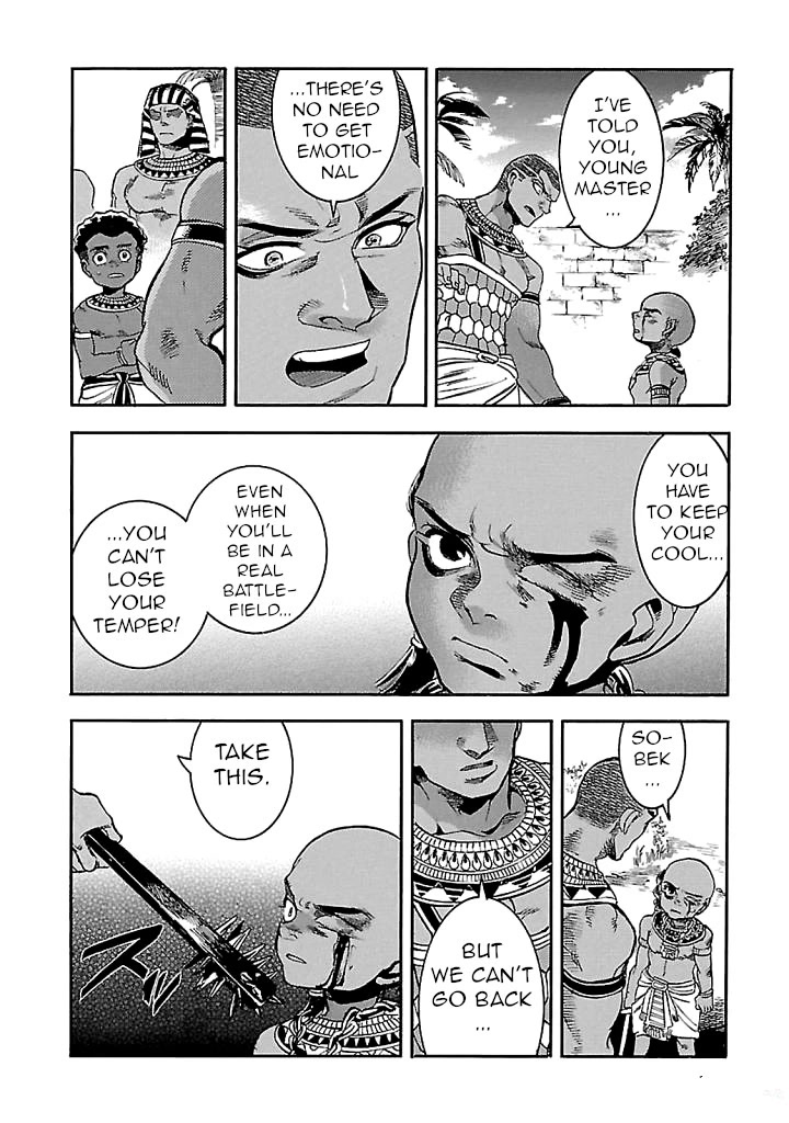 The Blue Eye of Horus Chapter 17 page 40 - Chapter 17: The requirement to become a pharaoh