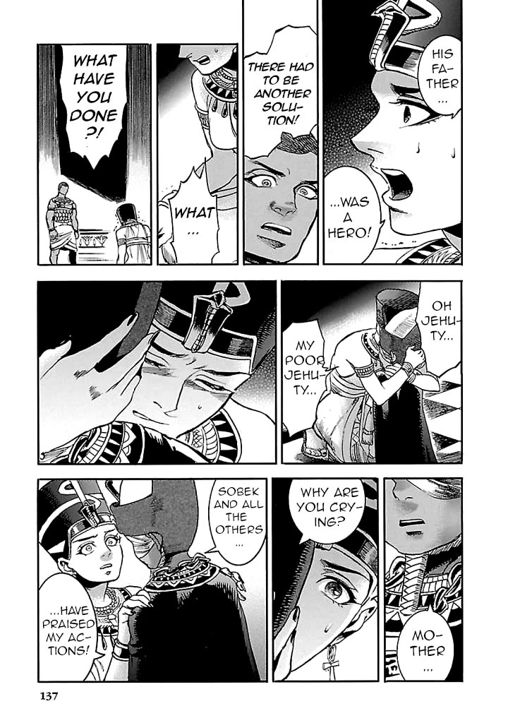 The Blue Eye of Horus Chapter 17 page 45 - Chapter 17: The requirement to become a pharaoh
