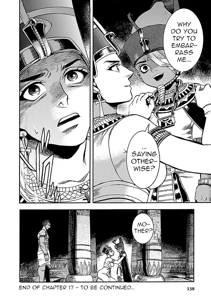 The Blue Eye of Horus Chapter 17 page 46 - Chapter 17: The requirement to become a pharaoh