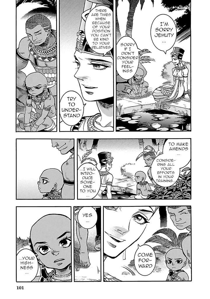The Blue Eye of Horus Chapter 17 page 9 - Chapter 17: The requirement to become a pharaoh