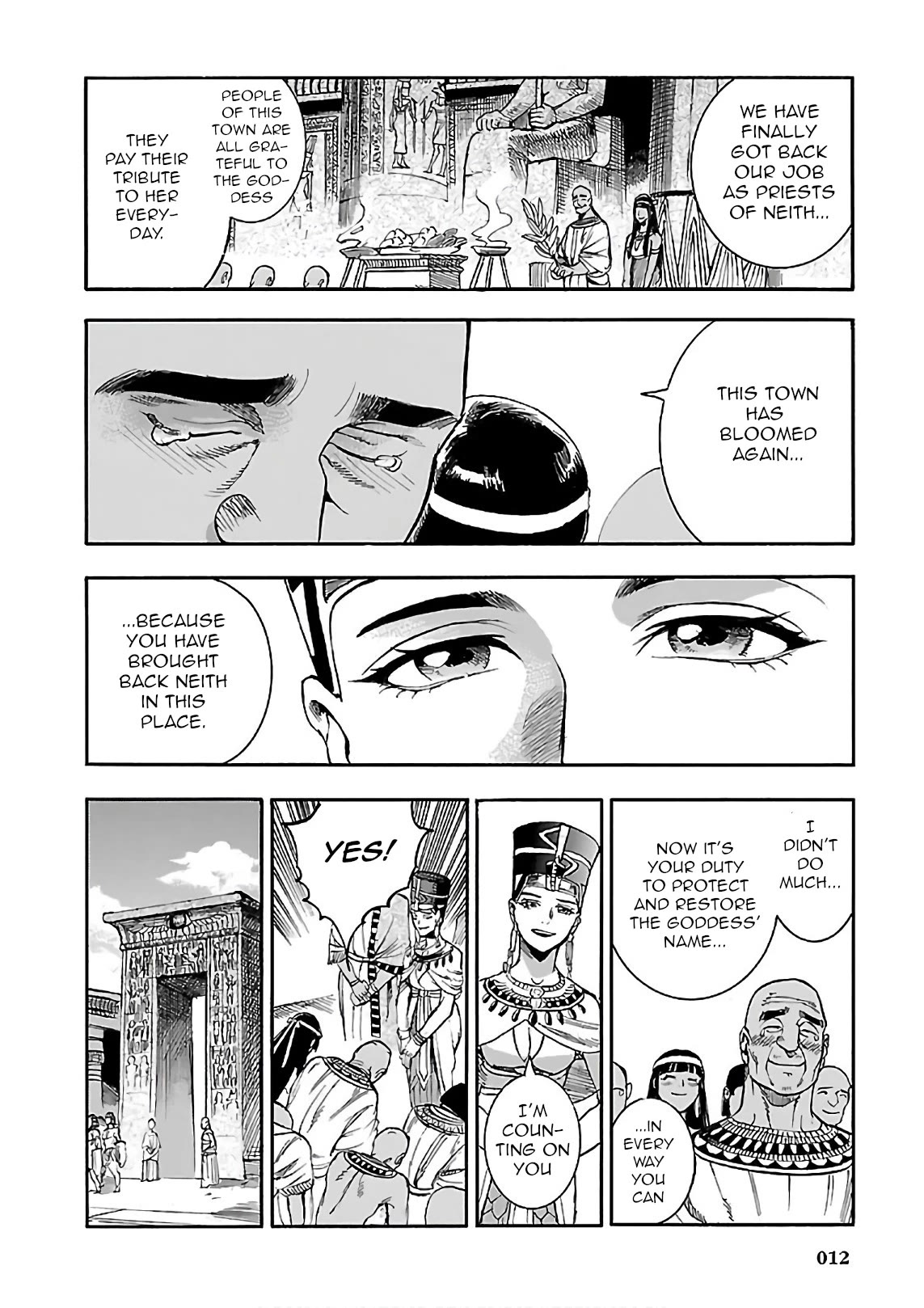 The Blue Eye of Horus Chapter 19 page 12 - Chapter 19: The aspect of the soul