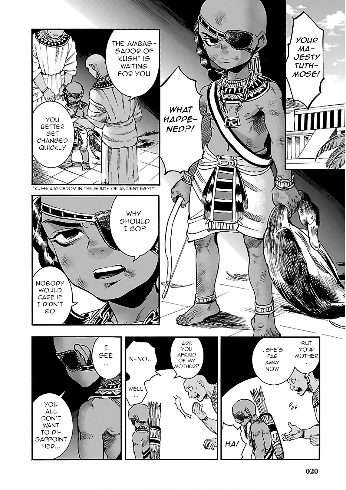 The Blue Eye of Horus Chapter 19 page 20 - Chapter 19: The aspect of the soul