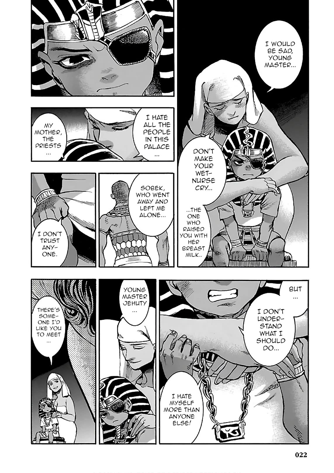 The Blue Eye of Horus Chapter 19 page 22 - Chapter 19: The aspect of the soul