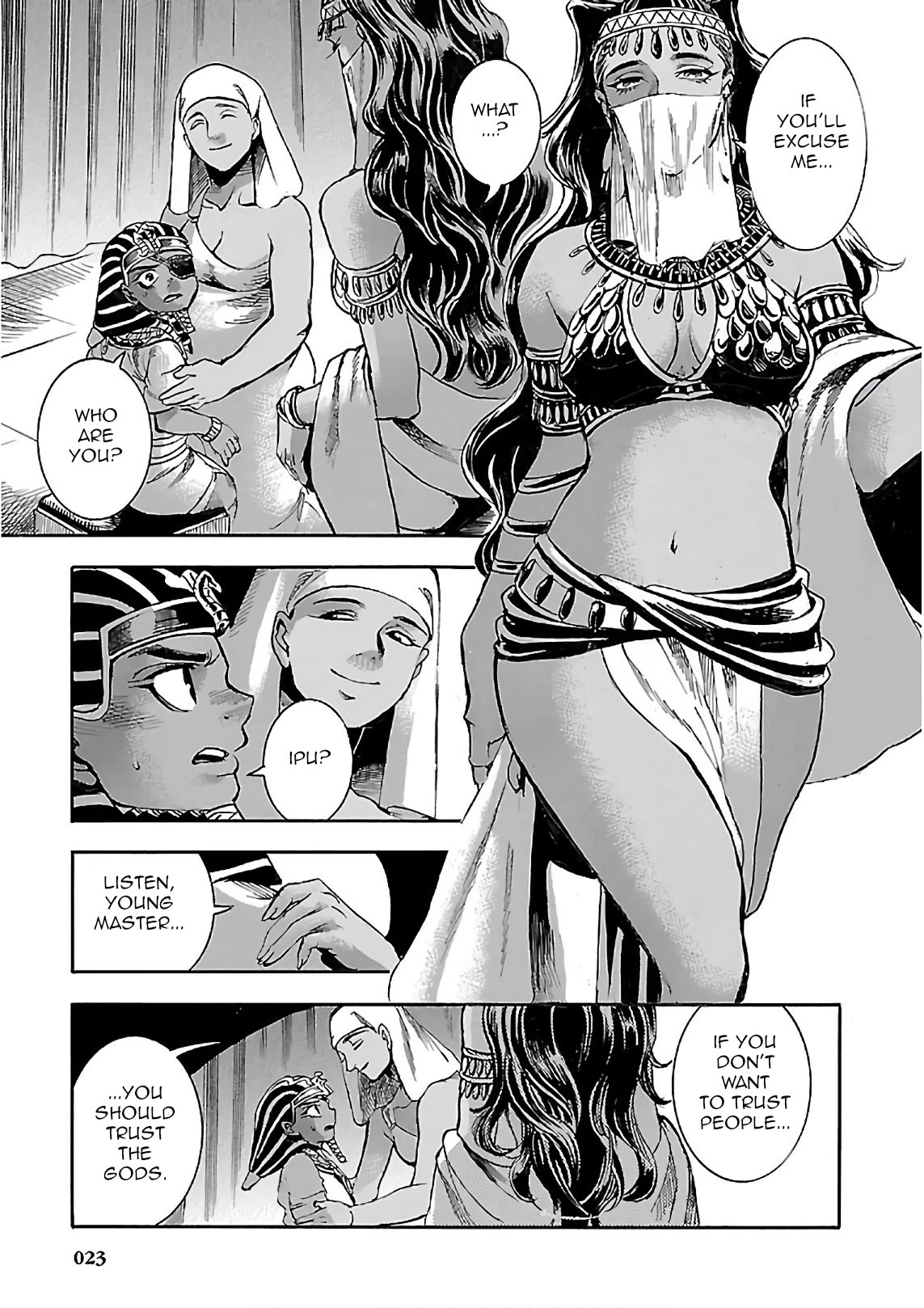The Blue Eye of Horus Chapter 19 page 23 - Chapter 19: The aspect of the soul