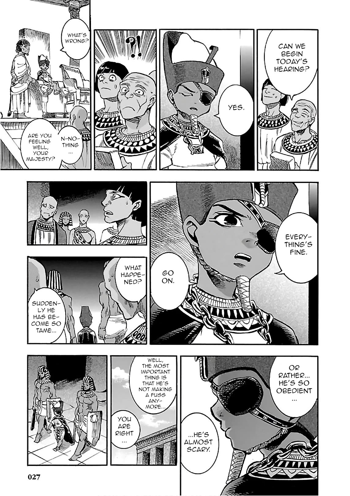 The Blue Eye of Horus Chapter 19 page 27 - Chapter 19: The aspect of the soul