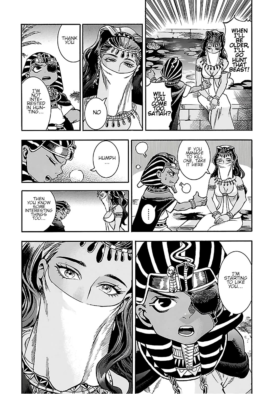 The Blue Eye of Horus Chapter 21 page 10 - Chapter 21: The lion's cry