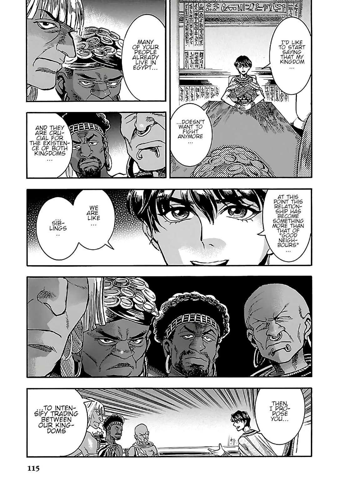 The Blue Eye of Horus Chapter 21 page 20 - Chapter 21: The lion's cry