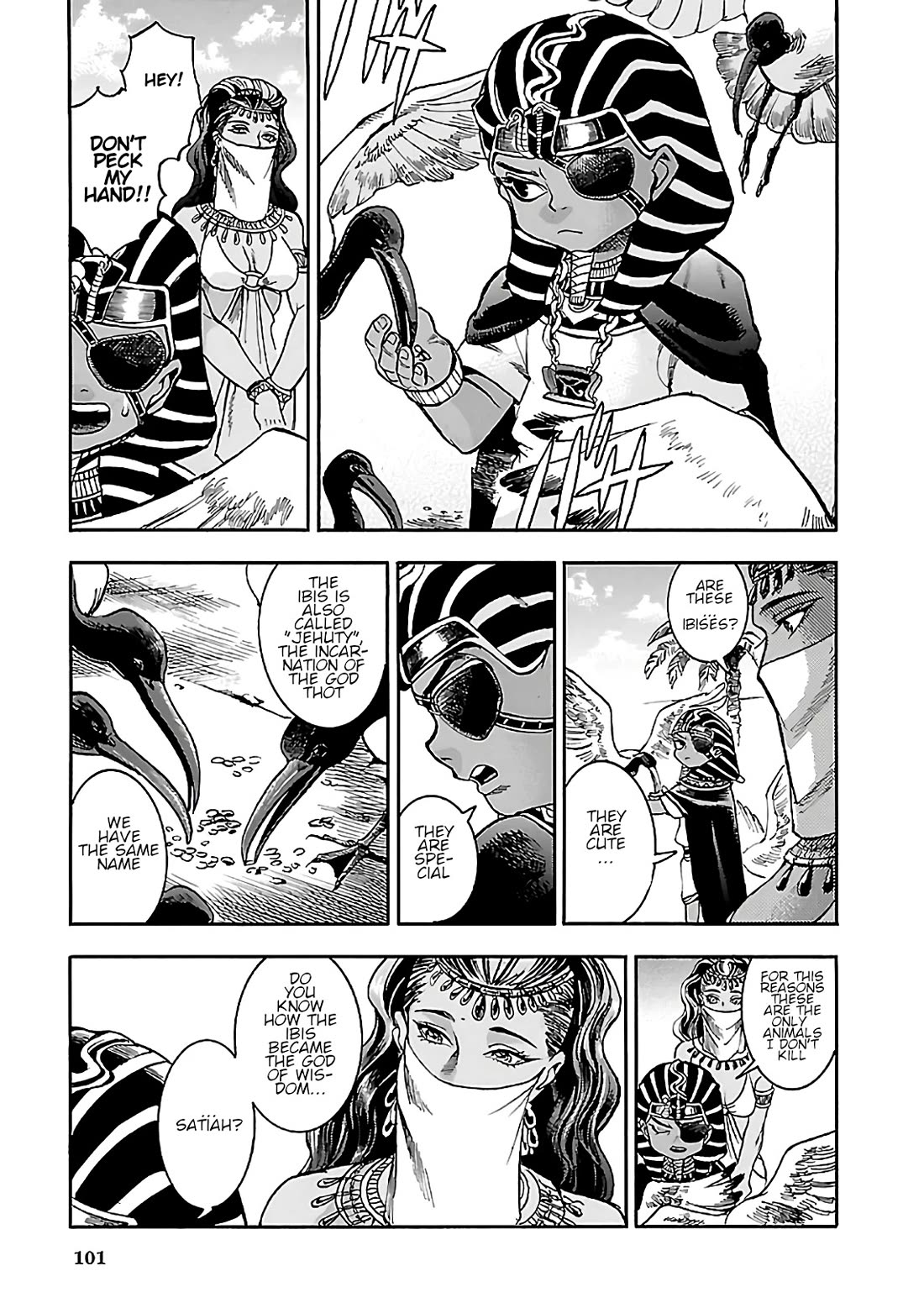 The Blue Eye of Horus Chapter 21 page 6 - Chapter 21: The lion's cry