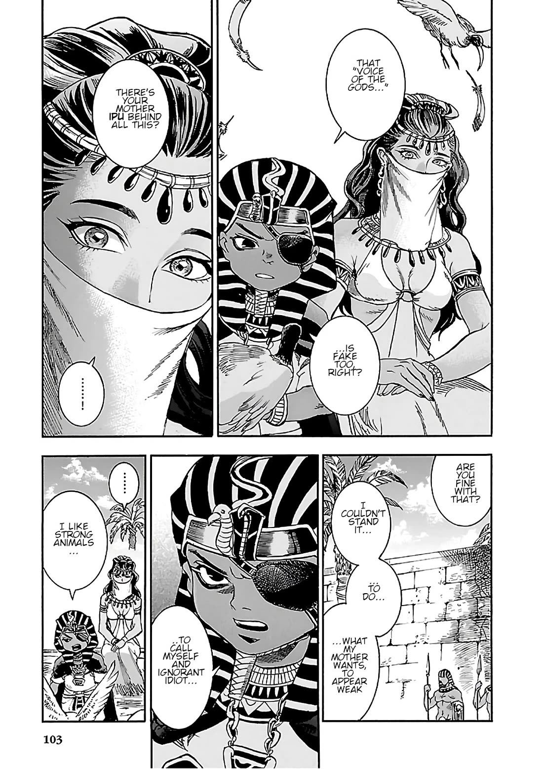 The Blue Eye of Horus Chapter 21 page 8 - Chapter 21: The lion's cry