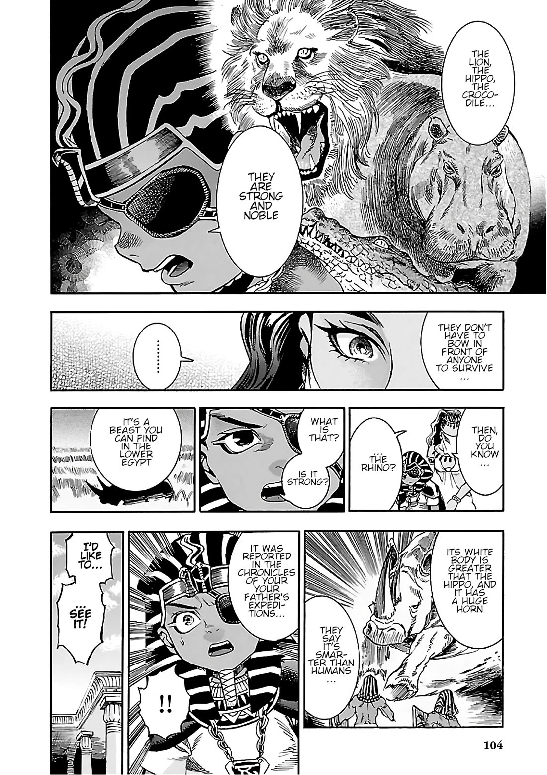 The Blue Eye of Horus Chapter 21 page 9 - Chapter 21: The lion's cry