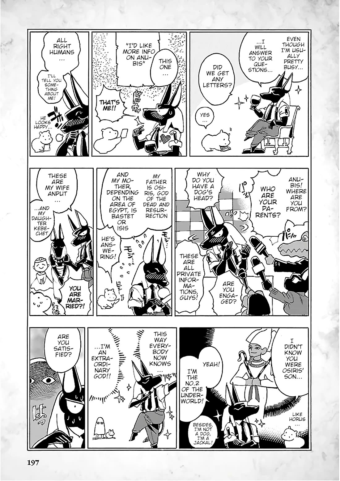 The Blue Eye of Horus Chapter 22.5 page 2 - Chapter 22.5: Anubis knows everything#5