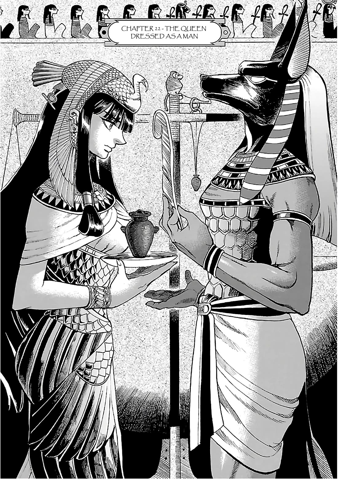 The Blue Eye of Horus Chapter 22 page 1 - Chapter 22: The queen dressed as a man