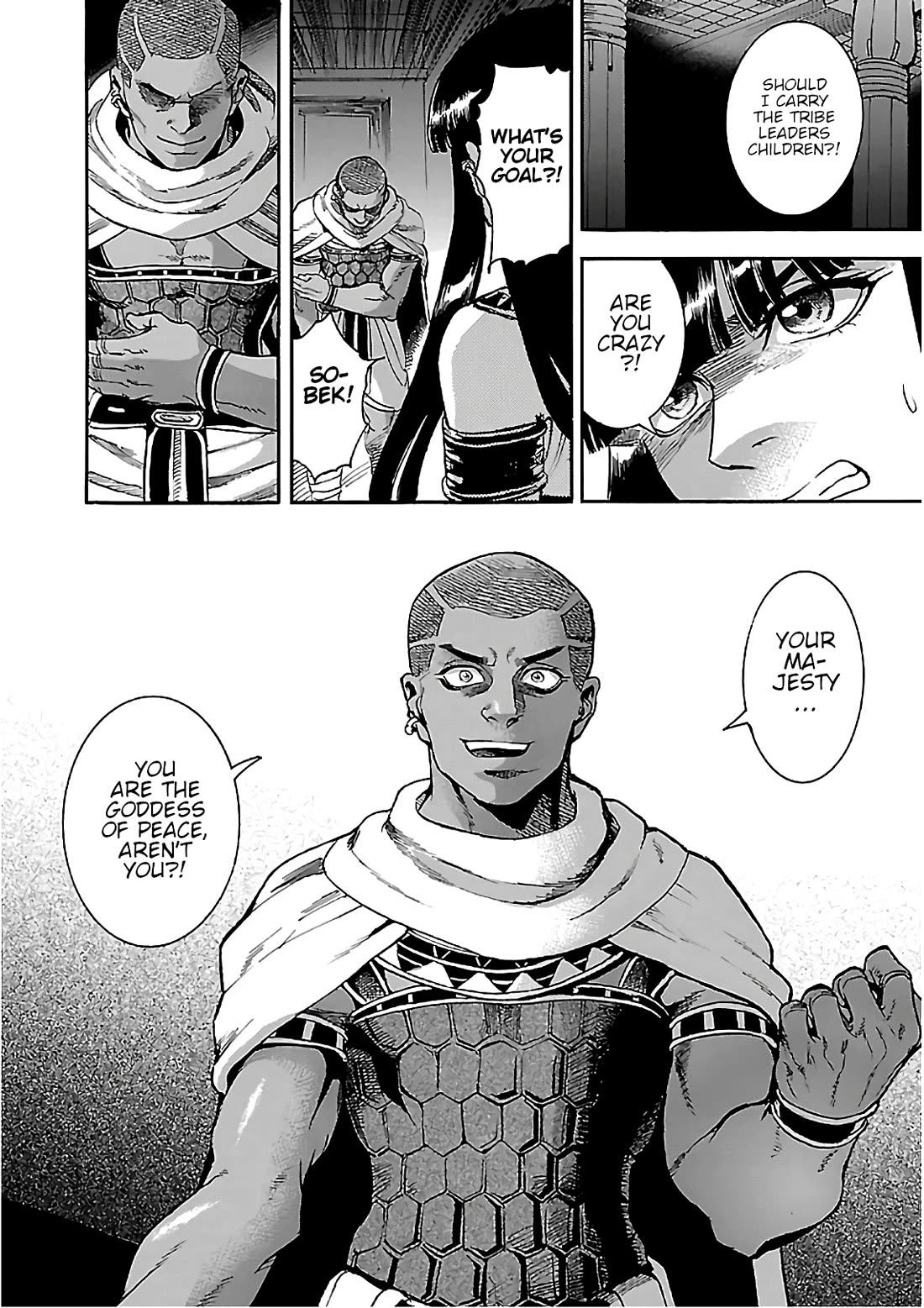 The Blue Eye of Horus Chapter 22 page 12 - Chapter 22: The queen dressed as a man