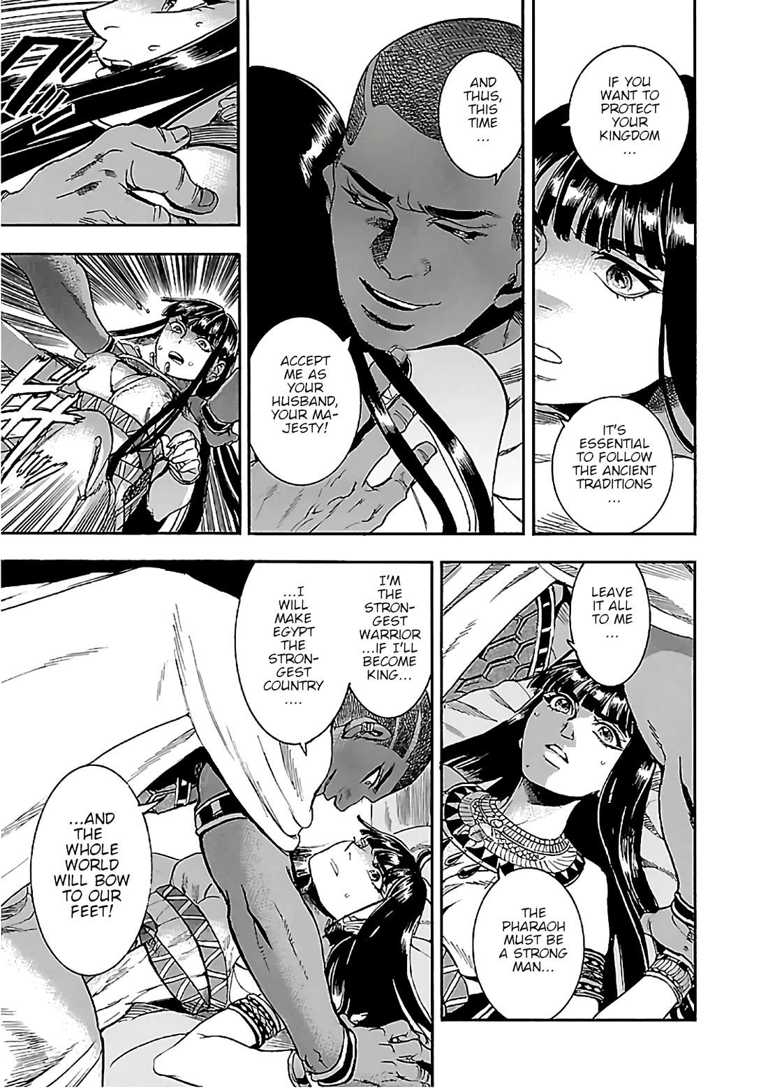The Blue Eye of Horus Chapter 22 page 15 - Chapter 22: The queen dressed as a man