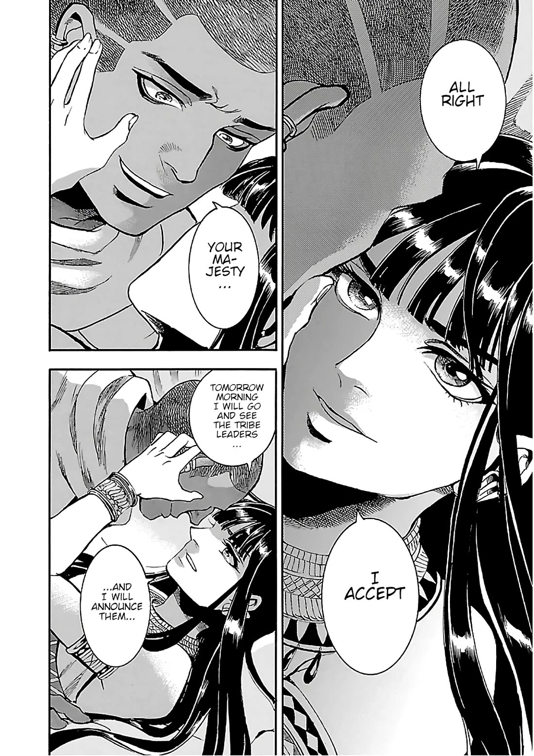 The Blue Eye of Horus Chapter 22 page 18 - Chapter 22: The queen dressed as a man