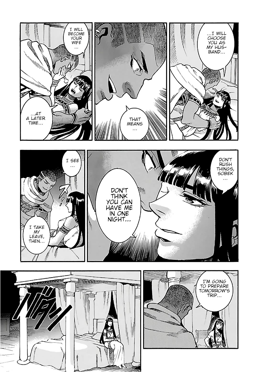 The Blue Eye of Horus Chapter 22 page 19 - Chapter 22: The queen dressed as a man