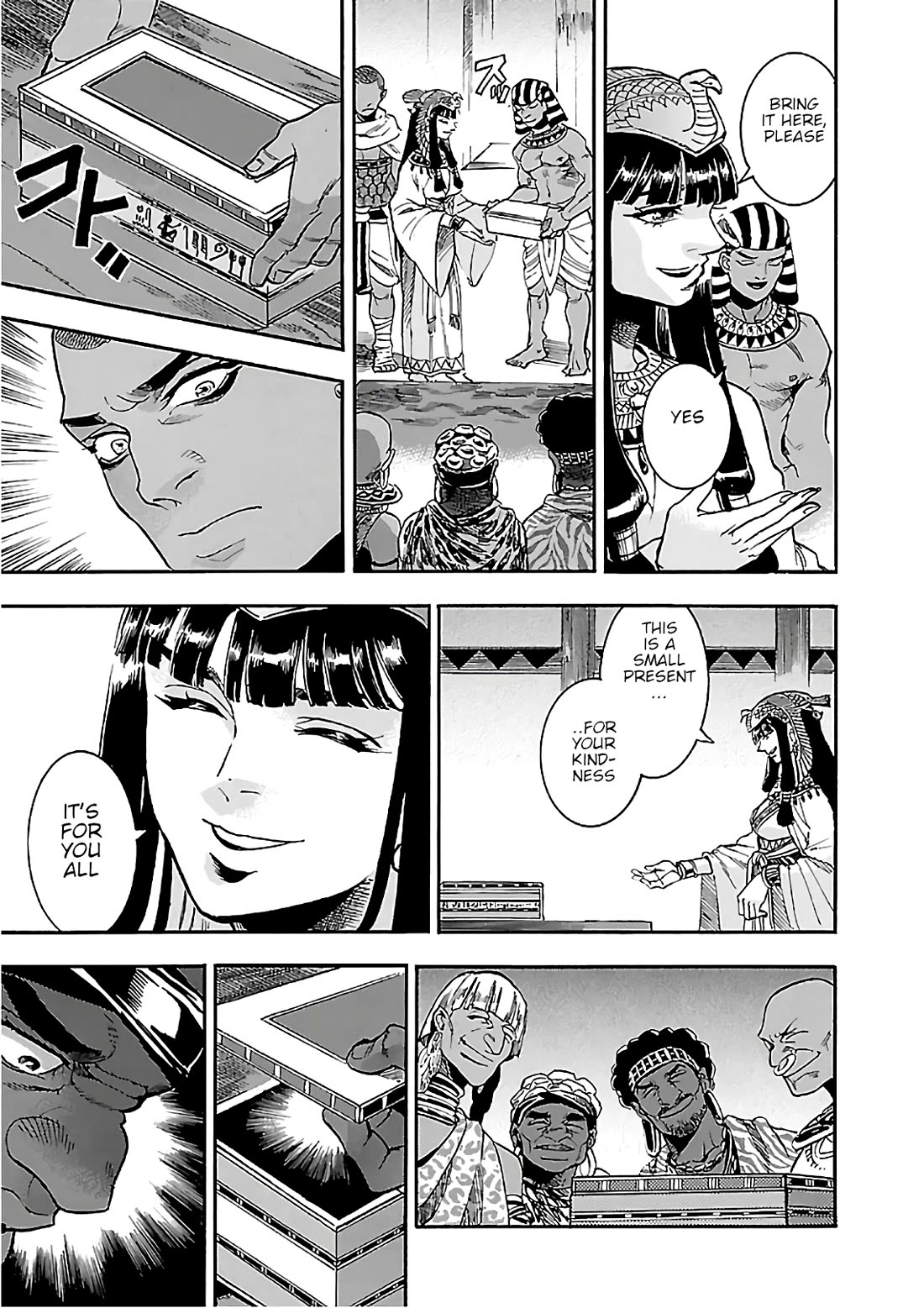 The Blue Eye of Horus Chapter 22 page 23 - Chapter 22: The queen dressed as a man