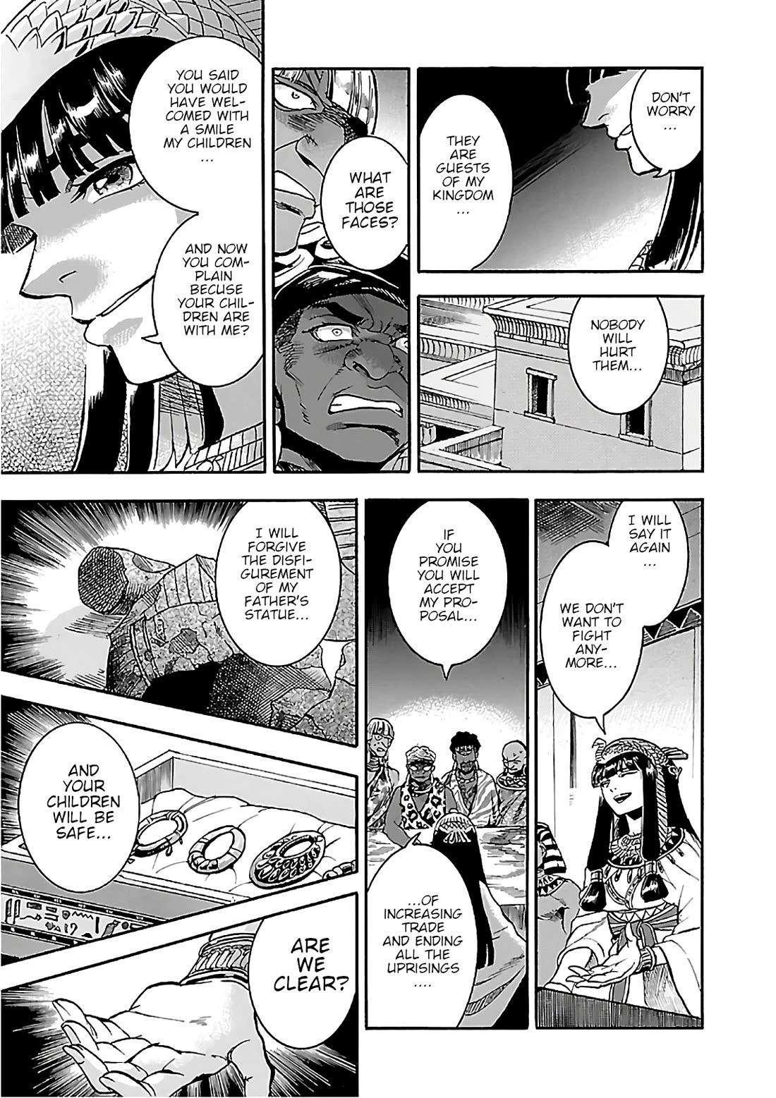 The Blue Eye of Horus Chapter 22 page 25 - Chapter 22: The queen dressed as a man
