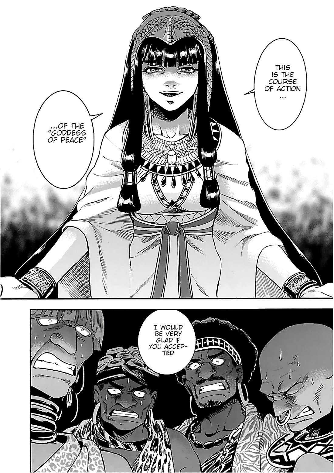 The Blue Eye of Horus Chapter 22 page 26 - Chapter 22: The queen dressed as a man