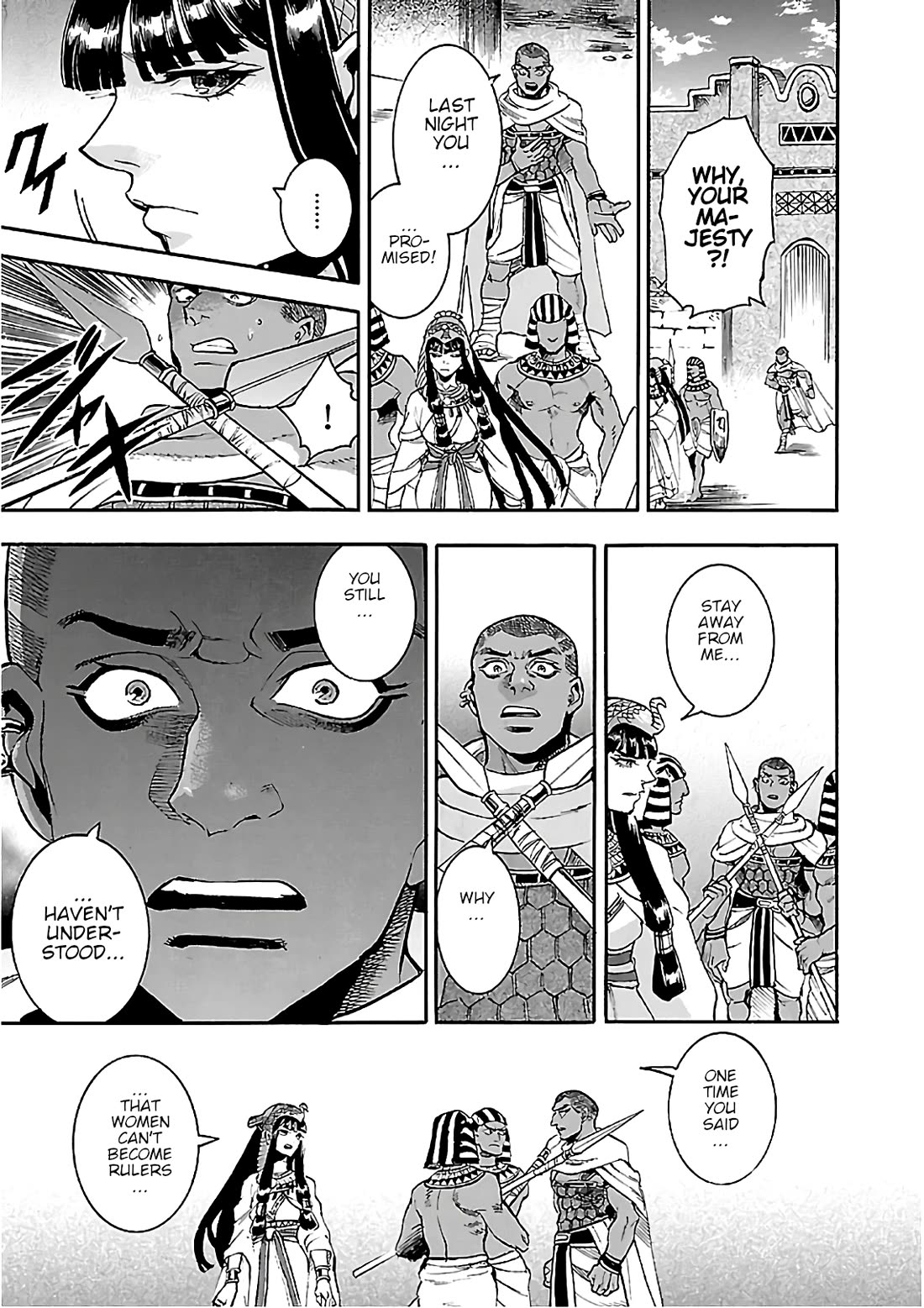 The Blue Eye of Horus Chapter 22 page 27 - Chapter 22: The queen dressed as a man