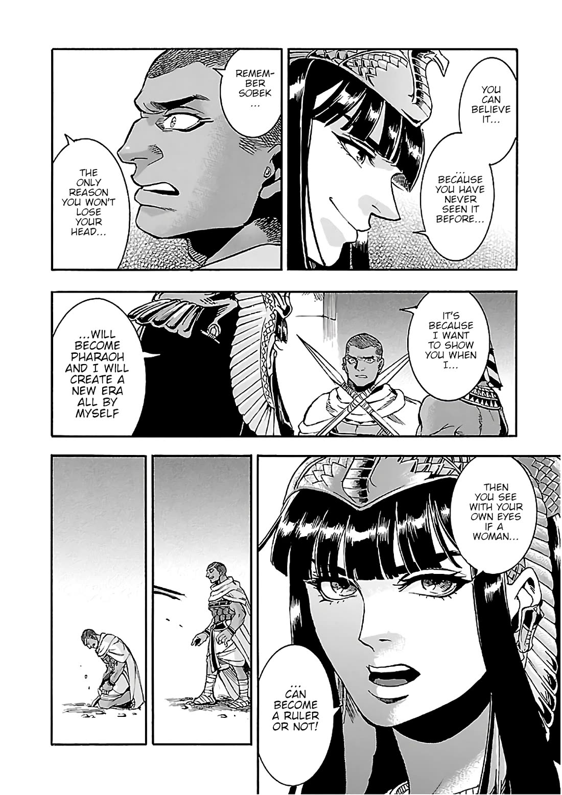 The Blue Eye of Horus Chapter 22 page 28 - Chapter 22: The queen dressed as a man