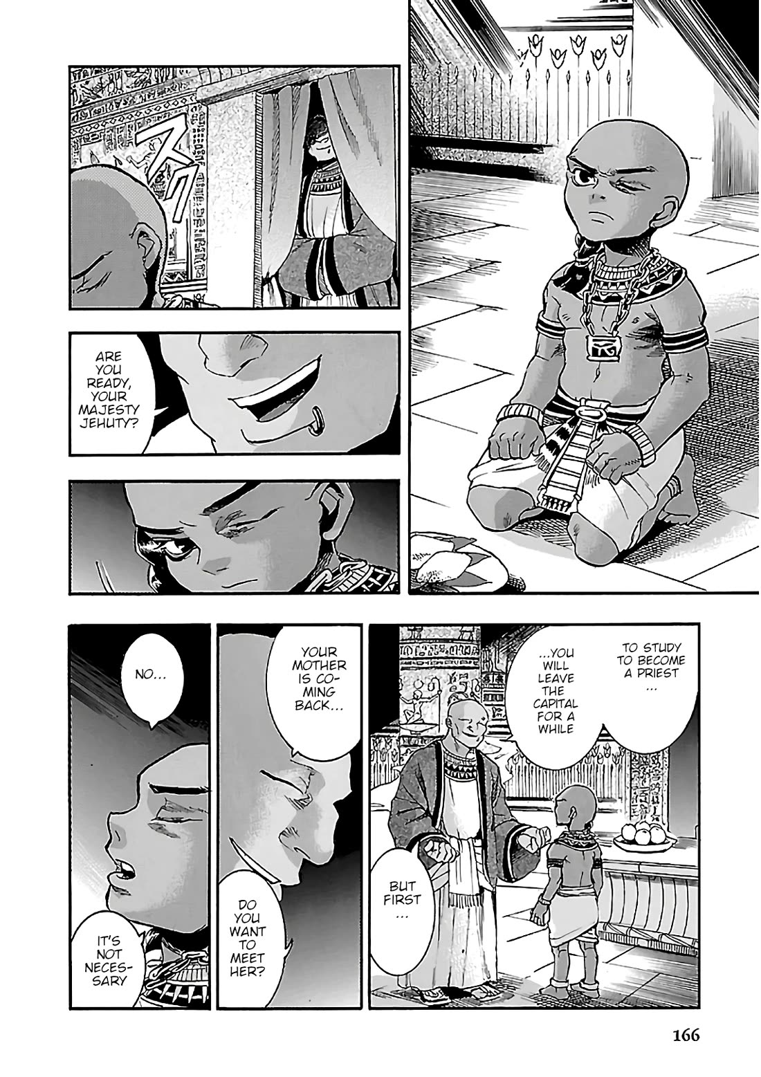 The Blue Eye of Horus Chapter 22 page 30 - Chapter 22: The queen dressed as a man