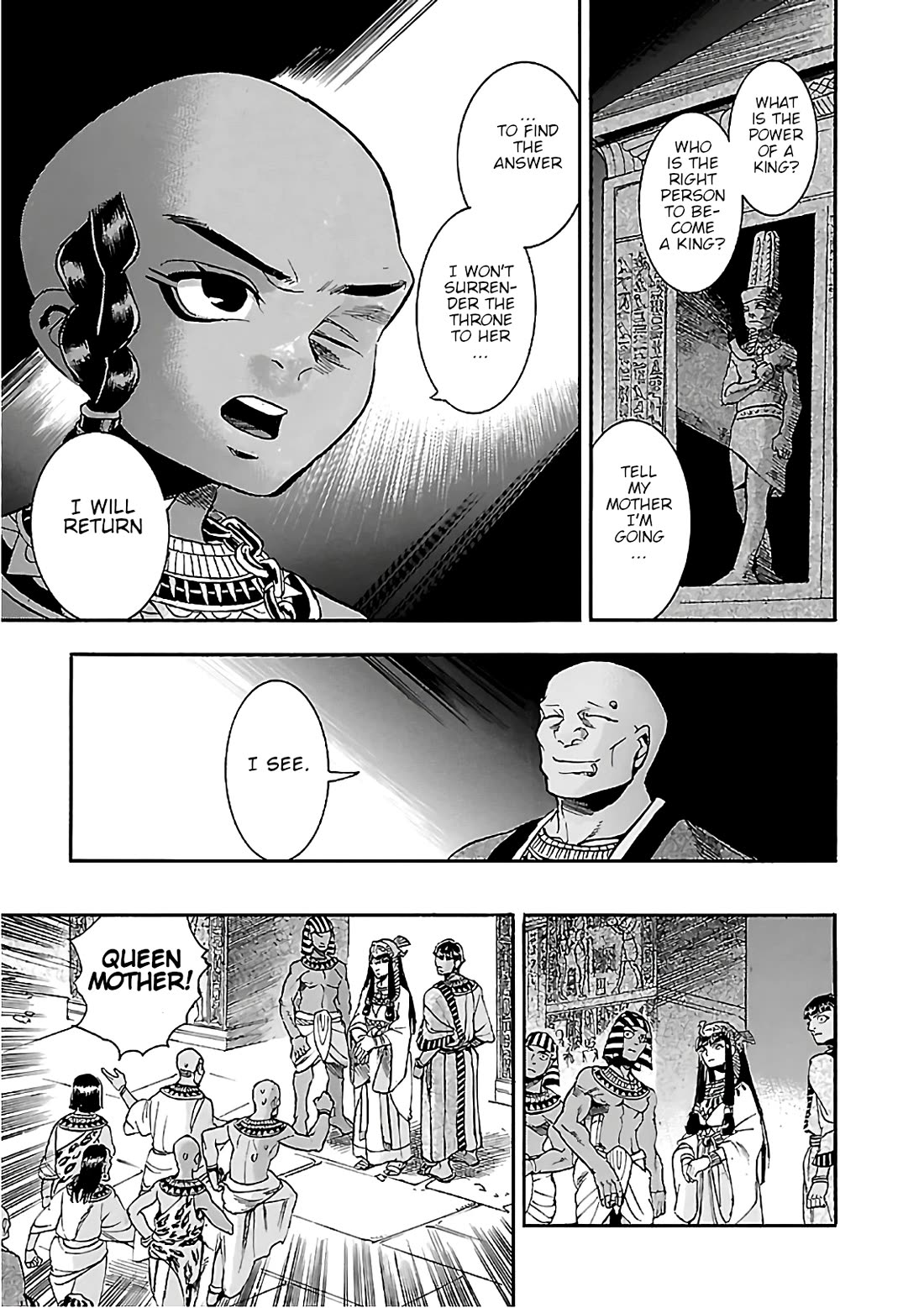 The Blue Eye of Horus Chapter 22 page 31 - Chapter 22: The queen dressed as a man