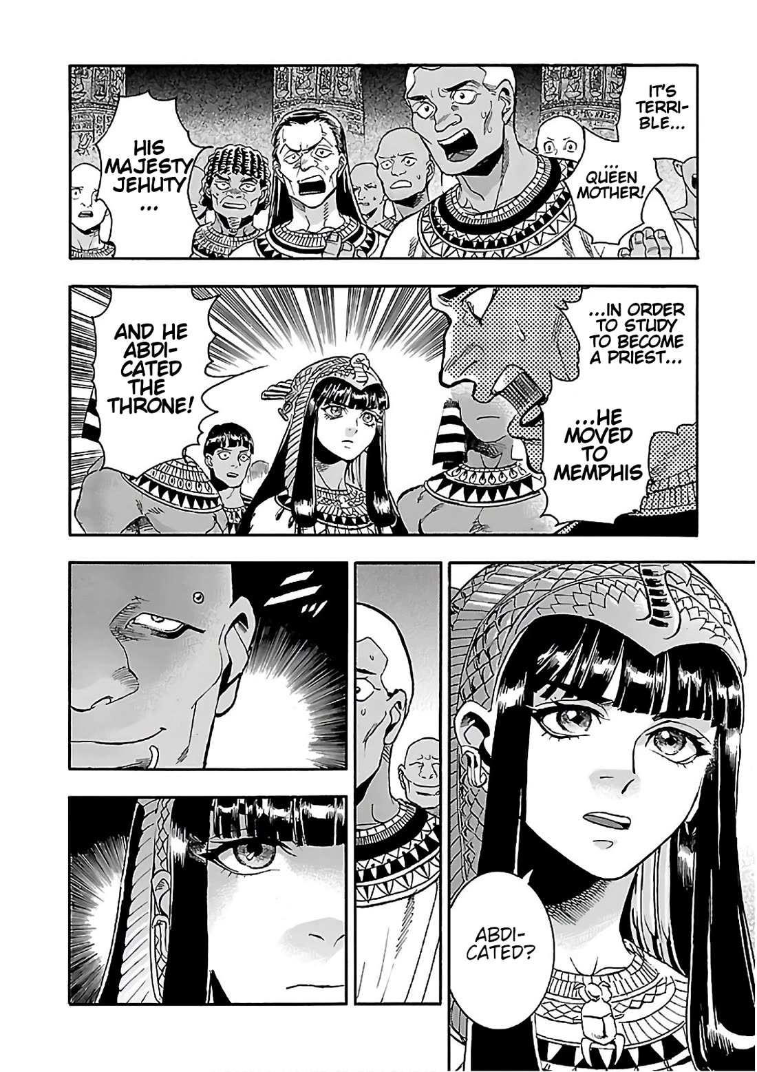 The Blue Eye of Horus Chapter 22 page 32 - Chapter 22: The queen dressed as a man