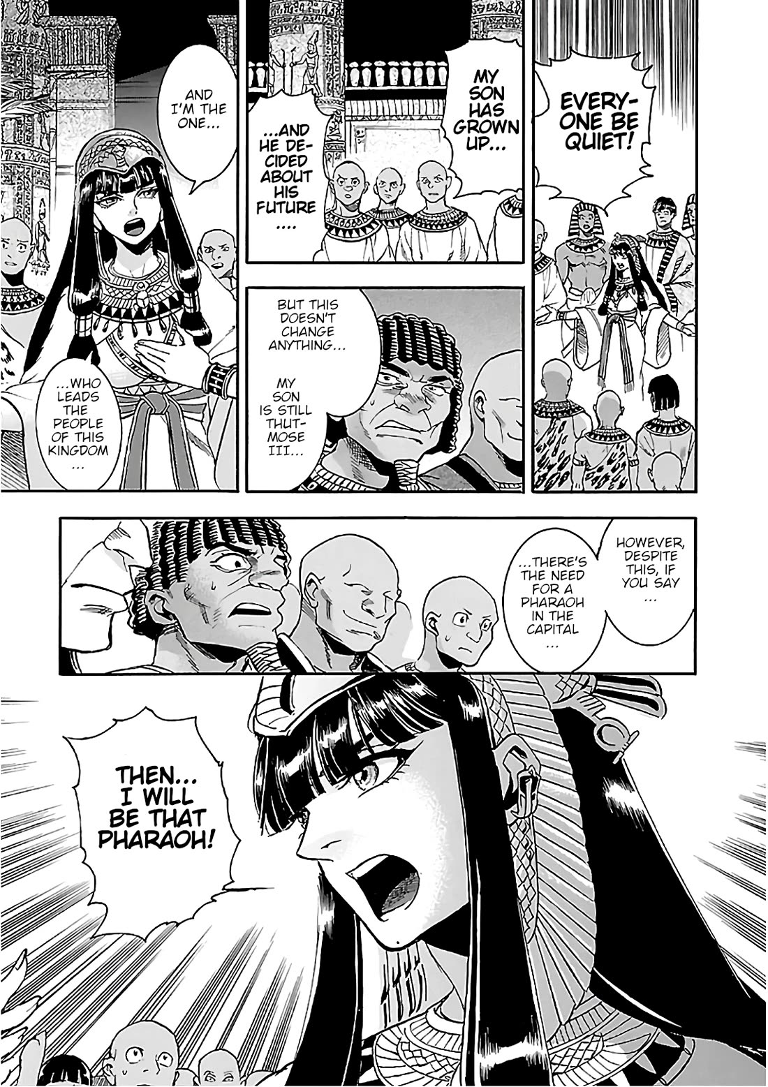 The Blue Eye of Horus Chapter 22 page 33 - Chapter 22: The queen dressed as a man