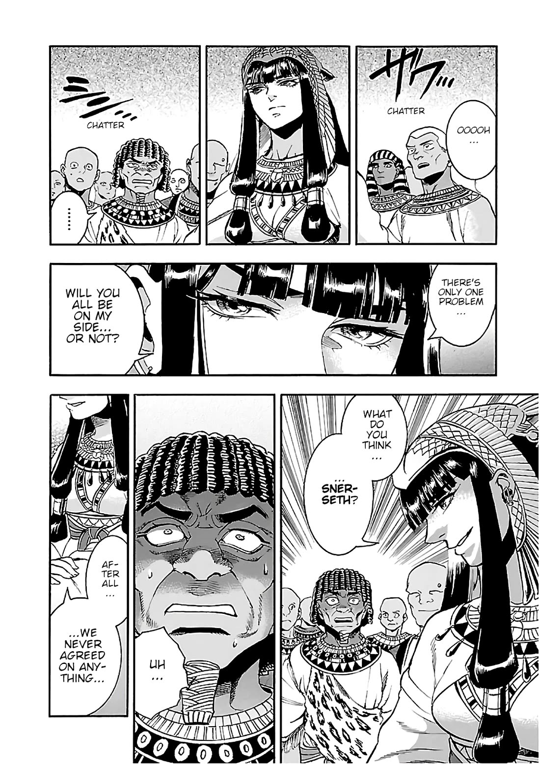 The Blue Eye of Horus Chapter 22 page 34 - Chapter 22: The queen dressed as a man