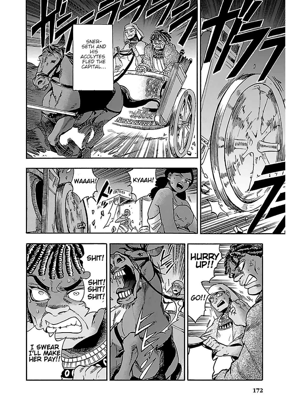 The Blue Eye of Horus Chapter 22 page 36 - Chapter 22: The queen dressed as a man