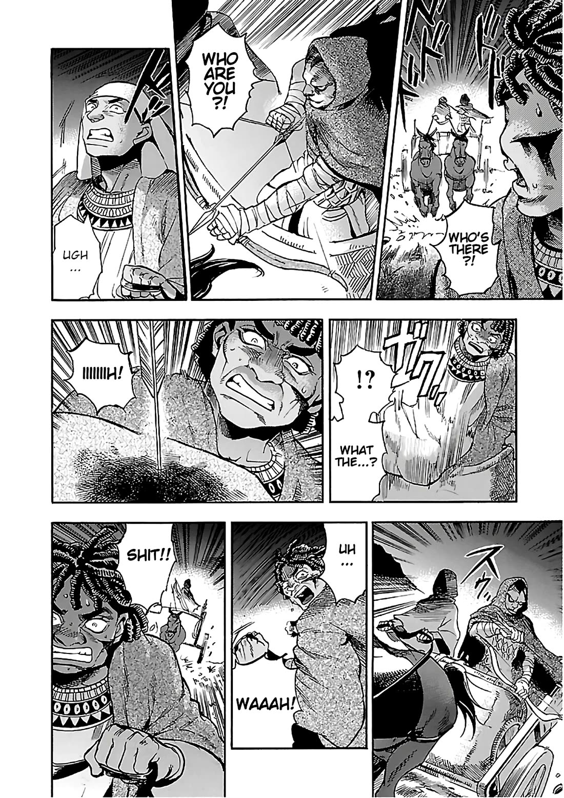 The Blue Eye of Horus Chapter 22 page 38 - Chapter 22: The queen dressed as a man