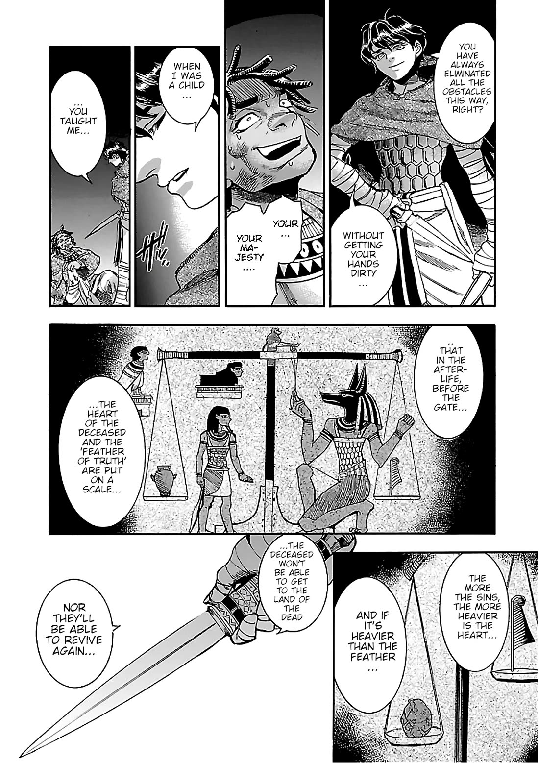 The Blue Eye of Horus Chapter 22 page 44 - Chapter 22: The queen dressed as a man