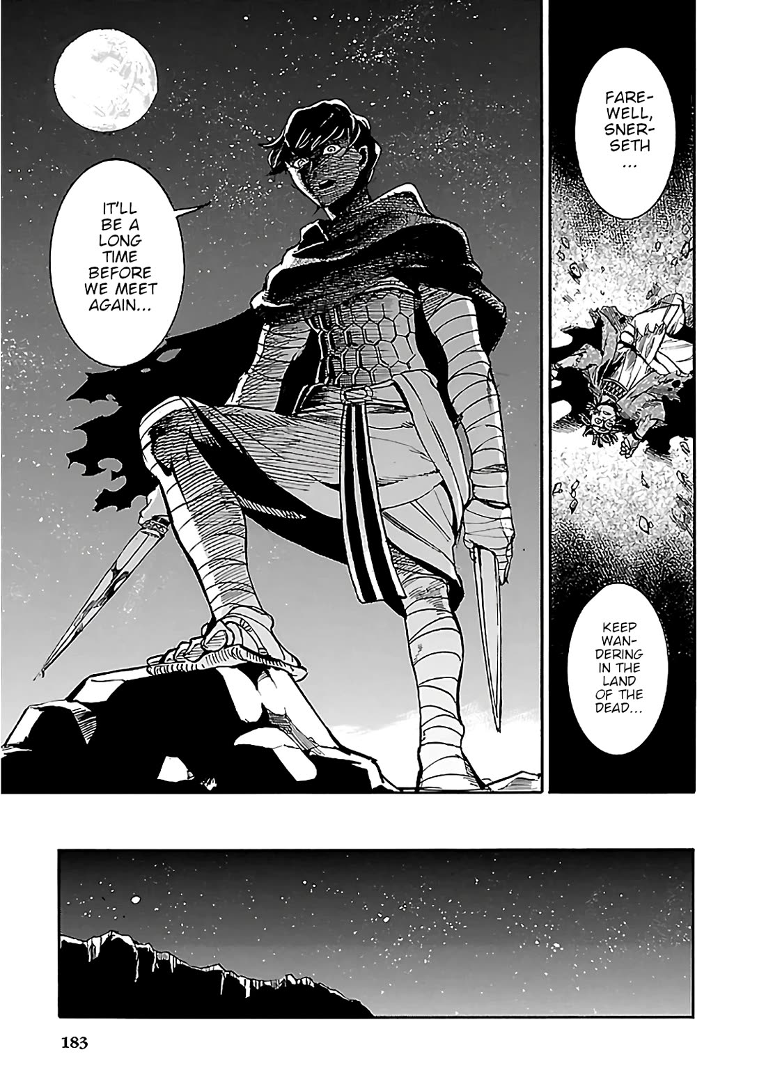 The Blue Eye of Horus Chapter 22 page 47 - Chapter 22: The queen dressed as a man