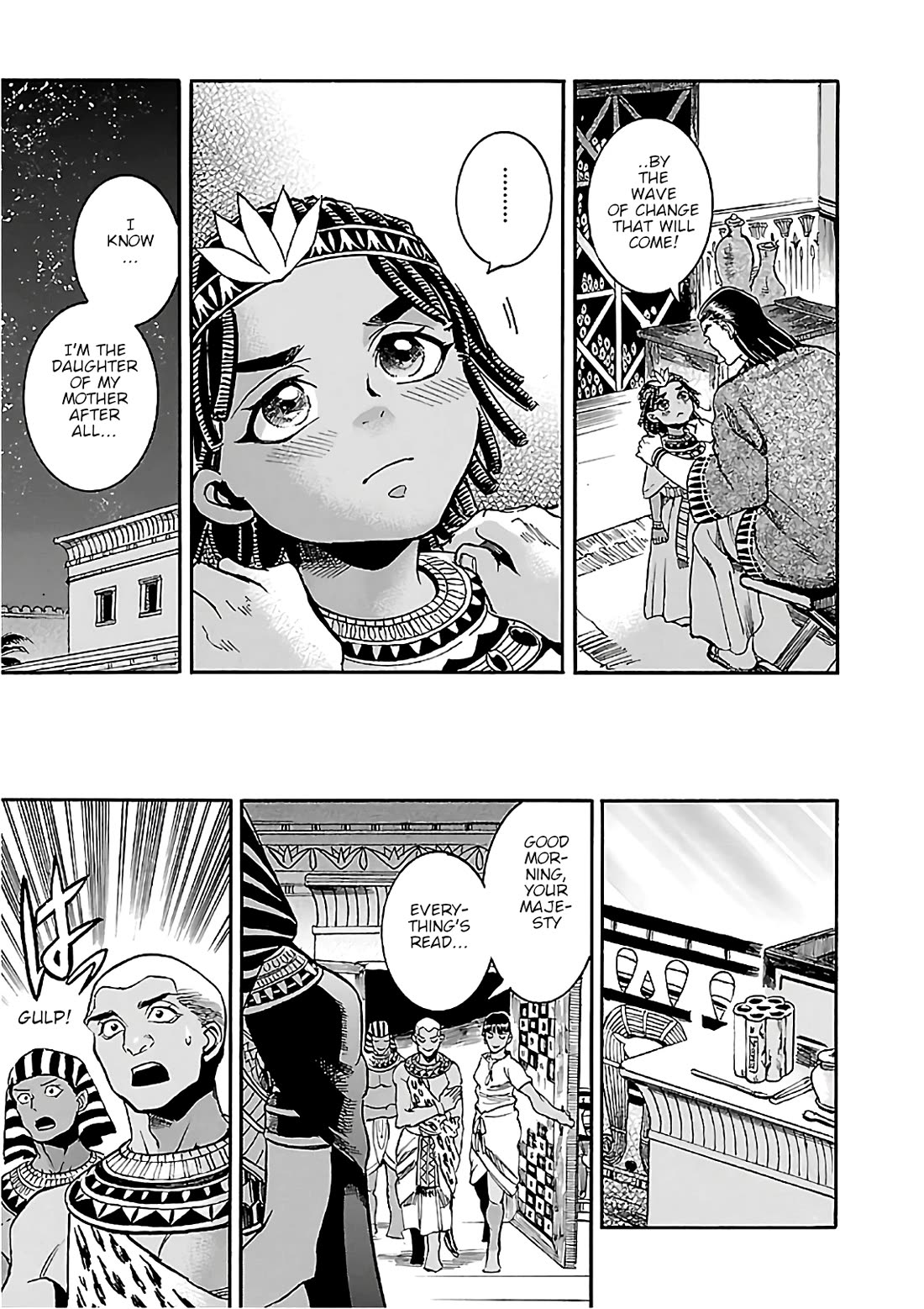 The Blue Eye of Horus Chapter 22 page 49 - Chapter 22: The queen dressed as a man