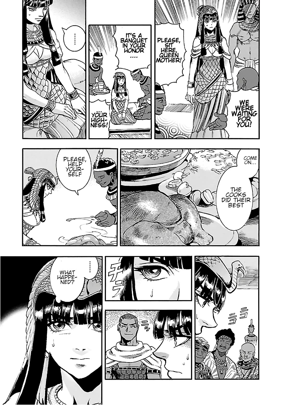 The Blue Eye of Horus Chapter 22 page 5 - Chapter 22: The queen dressed as a man