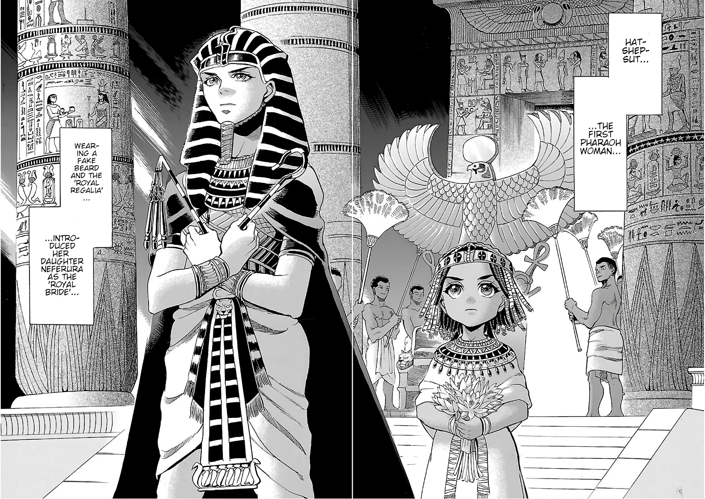 The Blue Eye of Horus Chapter 22 page 56 - Chapter 22: The queen dressed as a man
