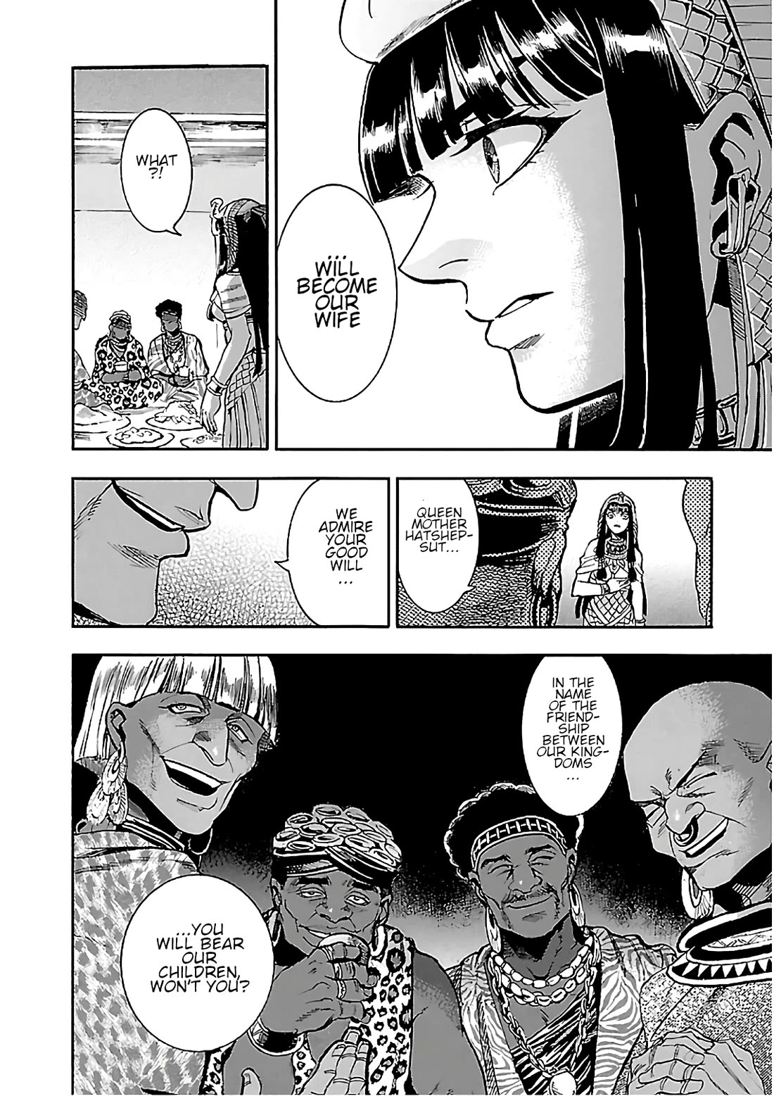 The Blue Eye of Horus Chapter 22 page 8 - Chapter 22: The queen dressed as a man