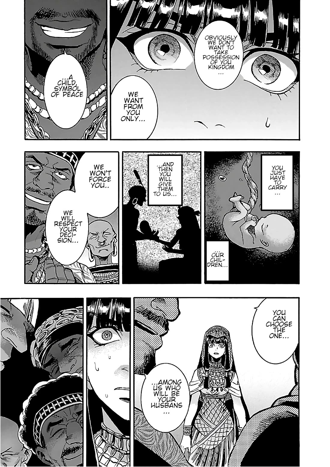The Blue Eye of Horus Chapter 22 page 9 - Chapter 22: The queen dressed as a man