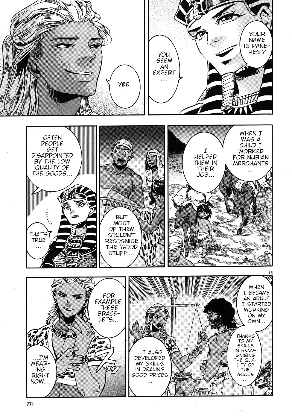 The Blue Eye of Horus Chapter 23 page 20 - Chapter 23: A handsome guest
