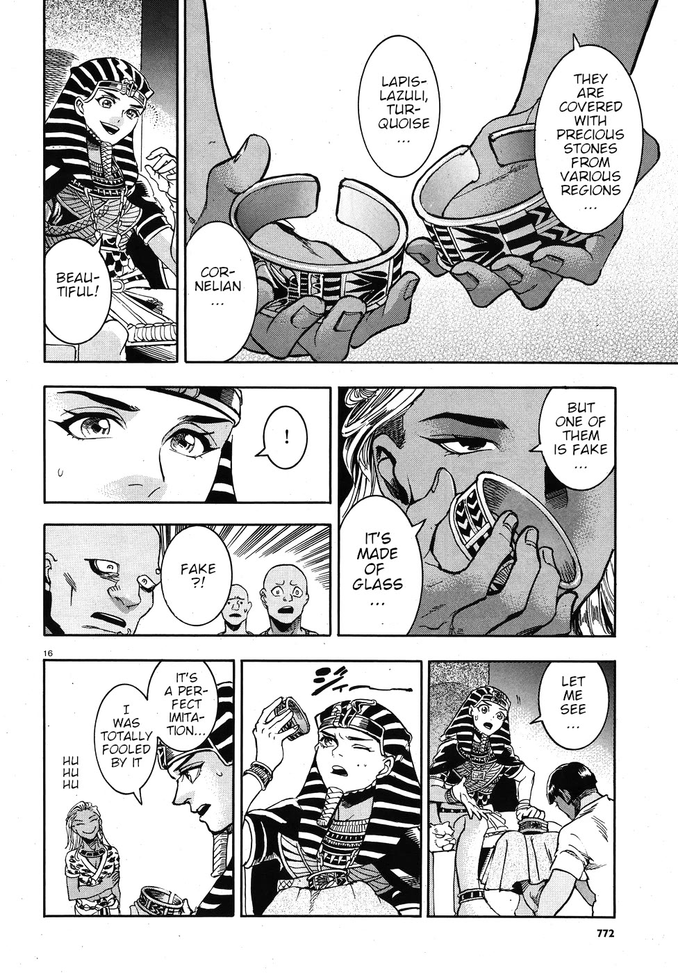 The Blue Eye of Horus Chapter 23 page 21 - Chapter 23: A handsome guest