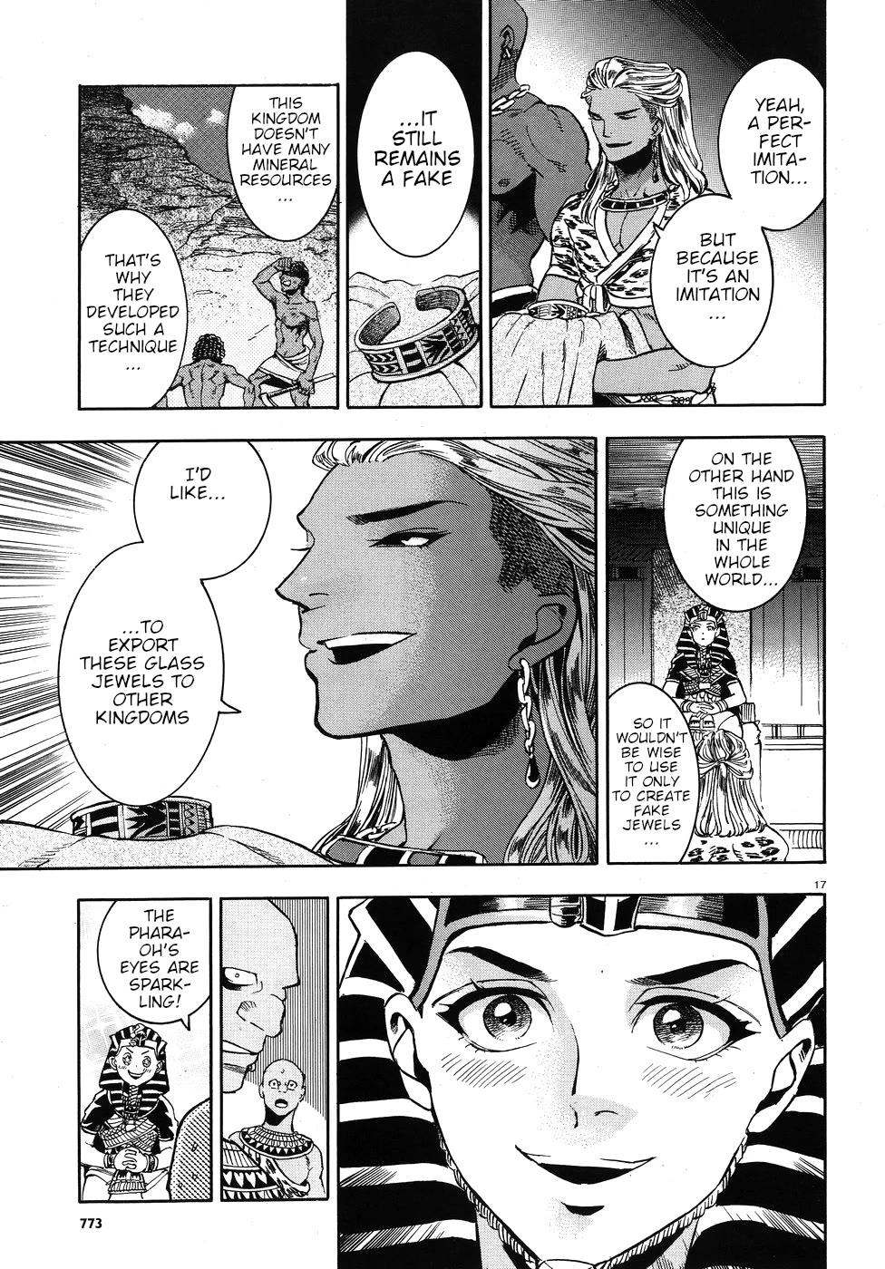 The Blue Eye of Horus Chapter 23 page 22 - Chapter 23: A handsome guest