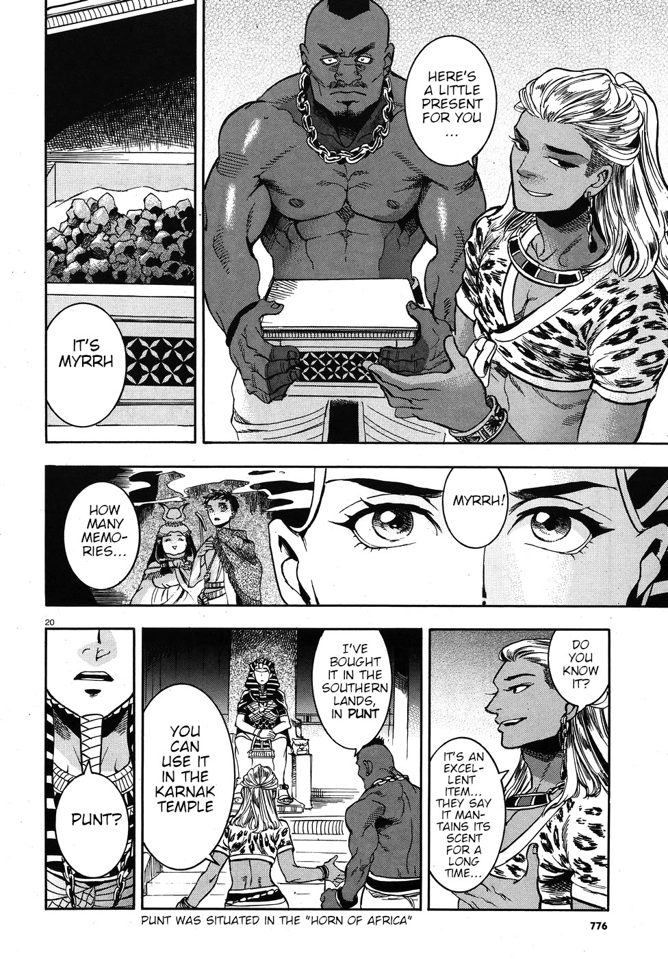 The Blue Eye of Horus Chapter 23 page 25 - Chapter 23: A handsome guest
