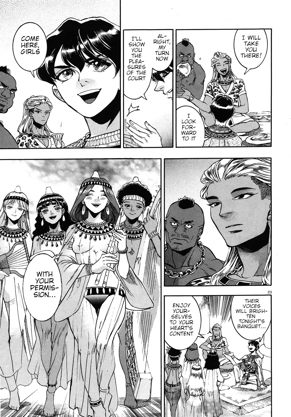 The Blue Eye of Horus Chapter 23 page 28 - Chapter 23: A handsome guest