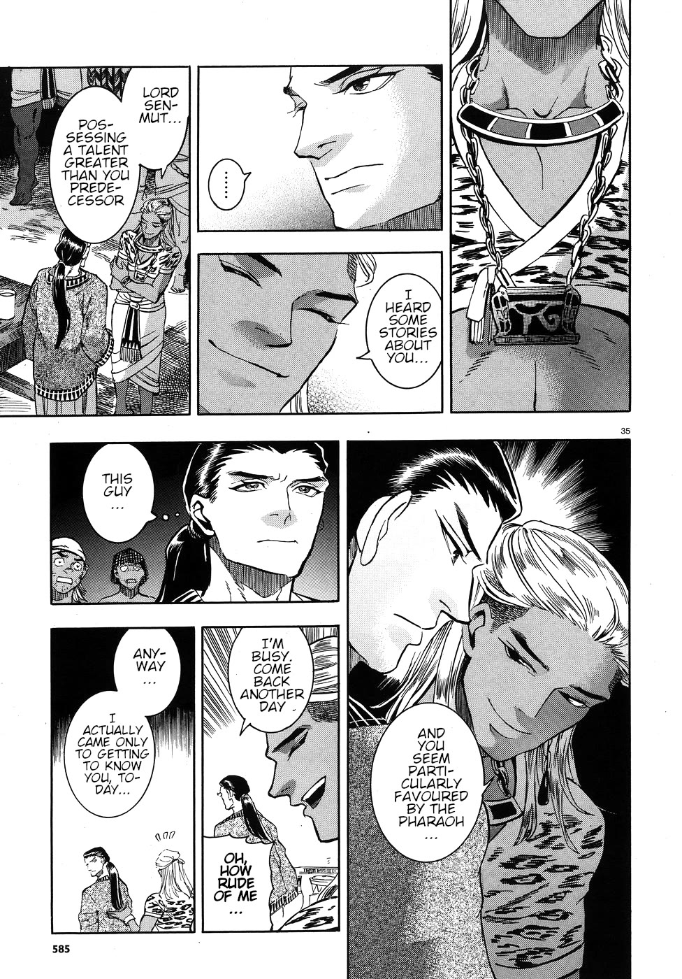 The Blue Eye of Horus Chapter 24 page 35 - Chapter 24: Fragrant poison